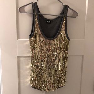 Vintage Dolce & Gabbana sequin tank